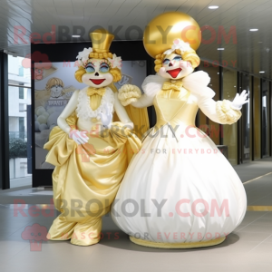 Goldclown Maskottchen...