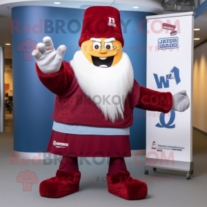 Maroon Wizard mascotte...