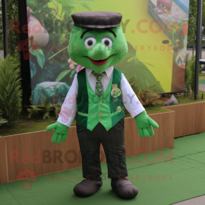 Waldgrüner Maskottchen...