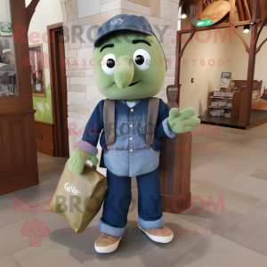 Oliven Irish Castle maskot...