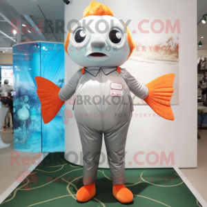 Silver Goldfish mascotte...