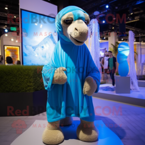 Sky Blue Camel mascotte...