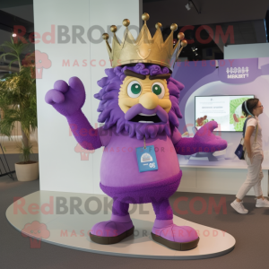 Purple King mascotte...