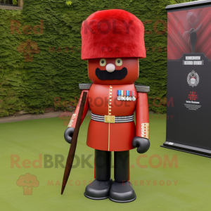 Rost brittisk Royal Guard...