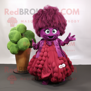 Magenta Grape mascotte...