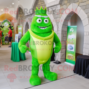 Lime Green Irish Castle...