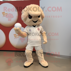 Postać w kostiumie maskotki...