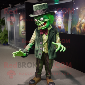 Forest Green Zombie maskot...