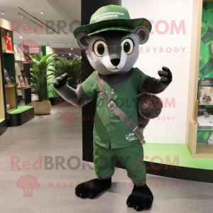 Forest Green Civet mascotte...