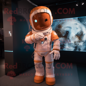 Rust Astronaut maskot drakt...