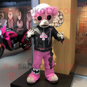 Pink Celtic Cross maskot...
