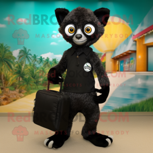 Black Lemur mascotte...