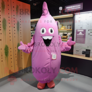 Pink Aubergine mascotte...