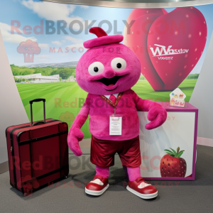 Magenta Raspberry mascotte...