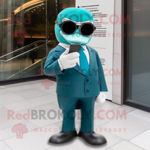 Teal Attorney maskot...