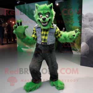 Green Werewolf mascotte...