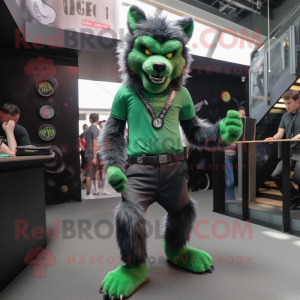 Green Werewolf mascotte...