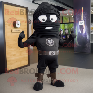 Postava maskota Black...