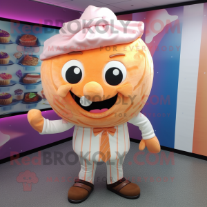 Peach Cupcake mascotte...