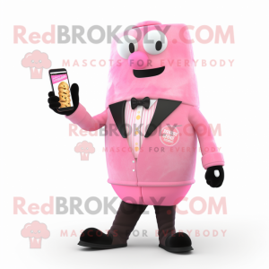 Pink Ice Cream mascotte...