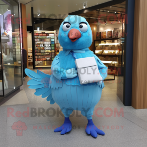 Blue Pigeon mascotte...