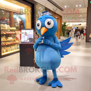 Blue Pigeon mascotte...