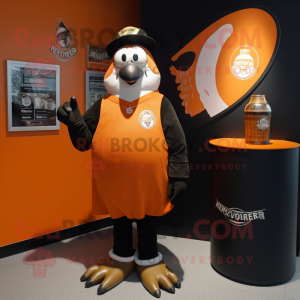 Oransje Guinness maskot...