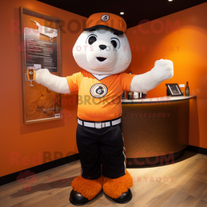 Oranje Guinness mascotte...