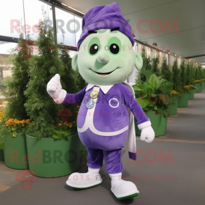 Lavendel spinat maskot...