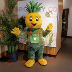 Olive Pineapple maskot...