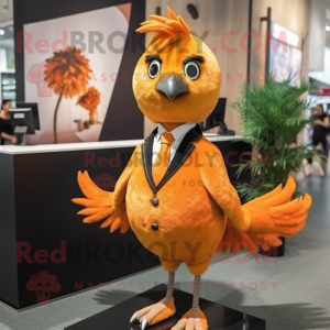 Orange Quail mascotte...