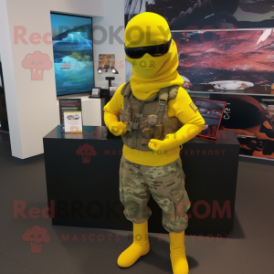 Gul Marine Recon maskot...