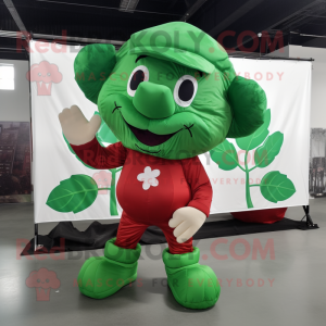 Red Four Leaf Clover...