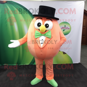 Peach Melon maskot kostume...