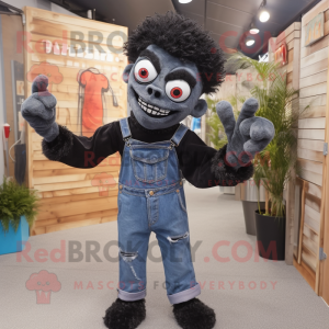 Black Zombie mascotte...