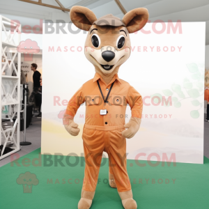 Tan Roe Deer mascotte...