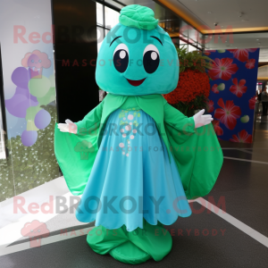 Cyan Four Leaf Clover...