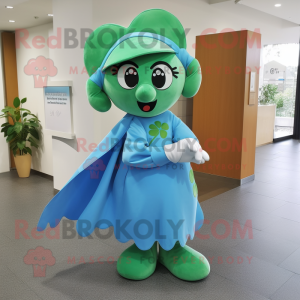 Cyan Four Leaf Clover...