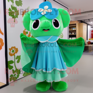 Cyan Four Leaf Clover...