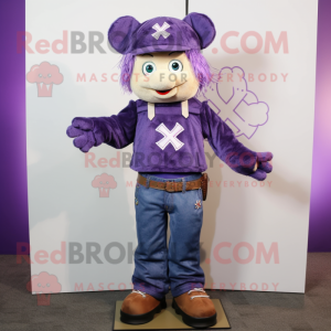 Purple Celtic Cross...