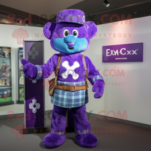Purple Celtic Cross...