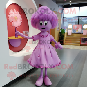 Lavendel Pink maskot...