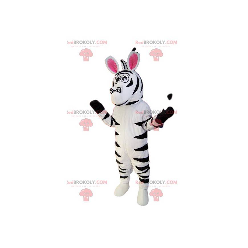 Mascotte de zèbre super comique. Costume de zèbre - Mascotte de zèbre super comique. Costume de zèbre -