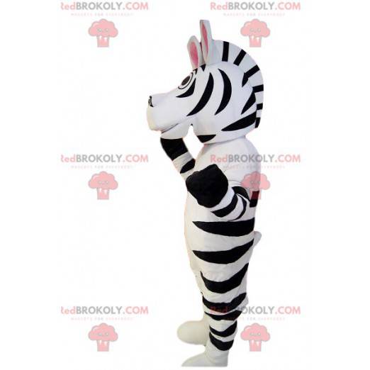 Mascotte zebra super comica. Costume da zebra - Redbrokoly.com