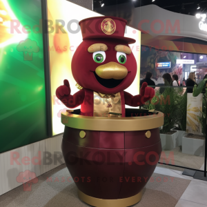 Postava maskota Maroon Pot...