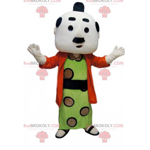 Mascot man in traditional Japanese costume - Redbrokoly.com