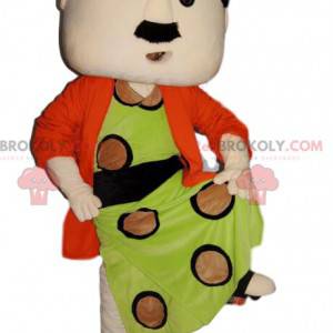 Mascot man in traditional Japanese costume - Redbrokoly.com