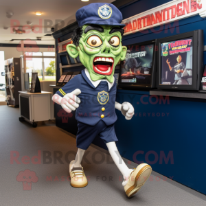 Navy Zombie mascotte...