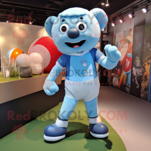 Sky Blue Ray mascotte...