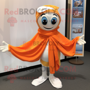 Orange Gyro maskot kostume...